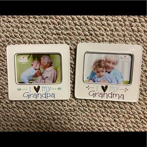 Nat & Jules grandma and grandpa picture frames gift